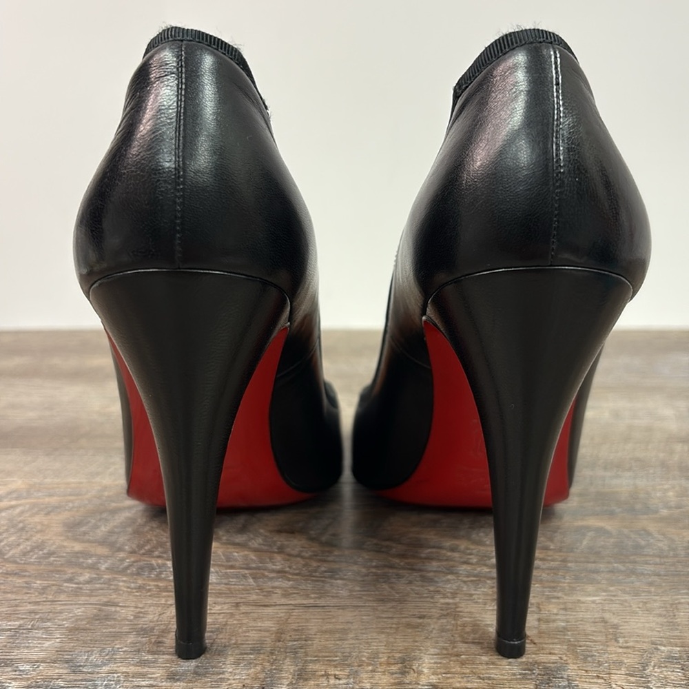 Christian Louboutin Black Classic Kid Folie Pigal EU40 US10 - Picture 3 of 15